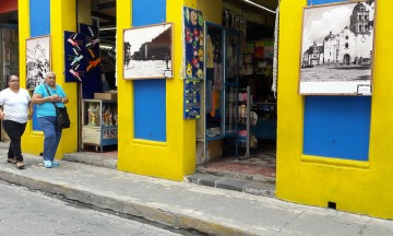 Cuelgan fotos antiguas de Atlixco para atraer turismo