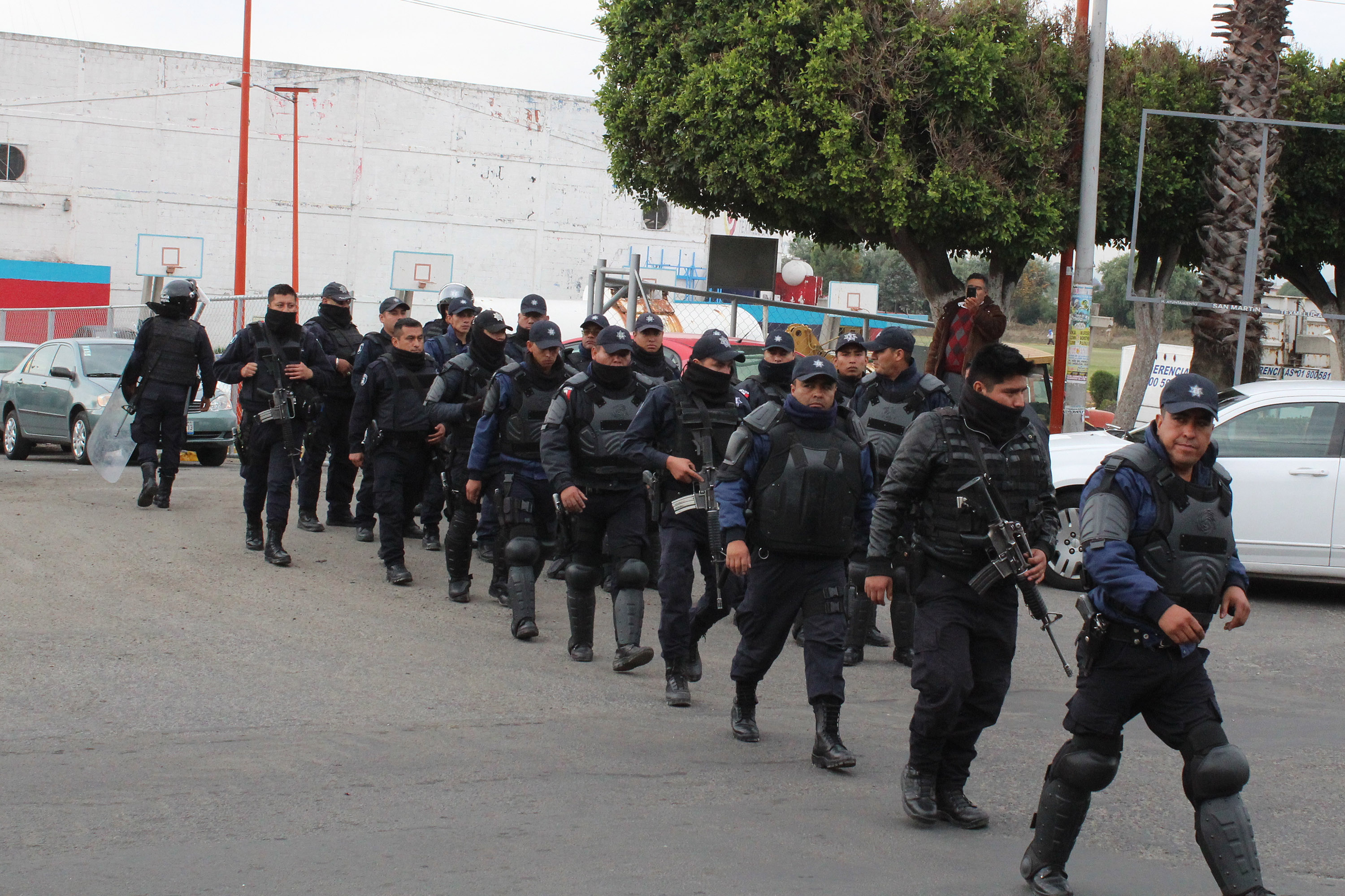 Renuncian agentes por falta de registro en San Salvador
