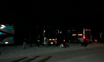 Excursión estudiantil termina varada por choferes ebrios