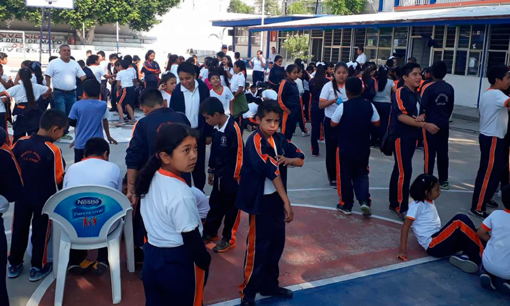 Falla alerta sísmica de centro escolar en Acatlán