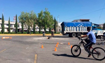 Promueven uso de la bicicleta en Atlixco
