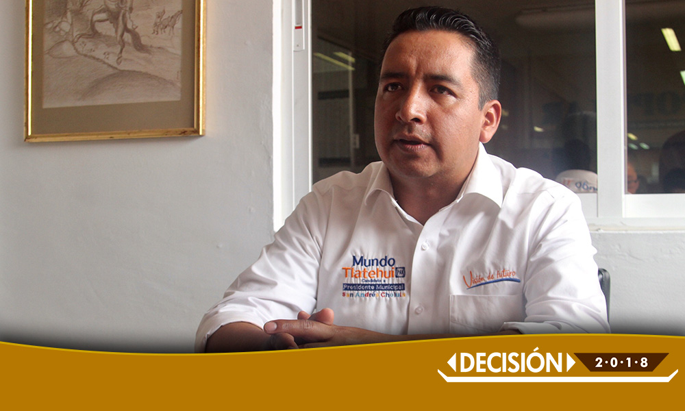 Propongo trabajar muy fuerte en la seguridad de San Andrés: Edmundo Tlatehui