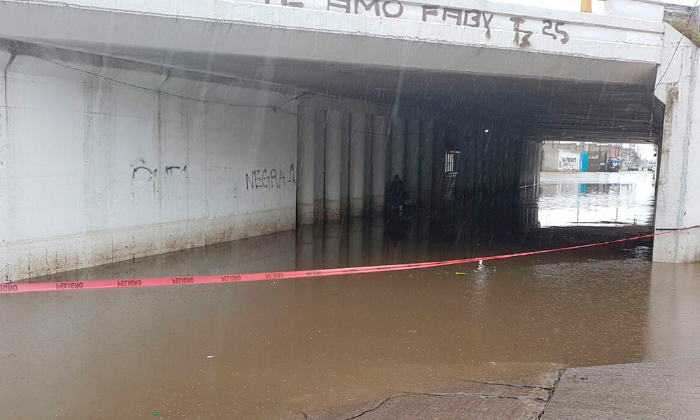 Incomunicadas, escuelas ante precipitaciones en Texmelucan