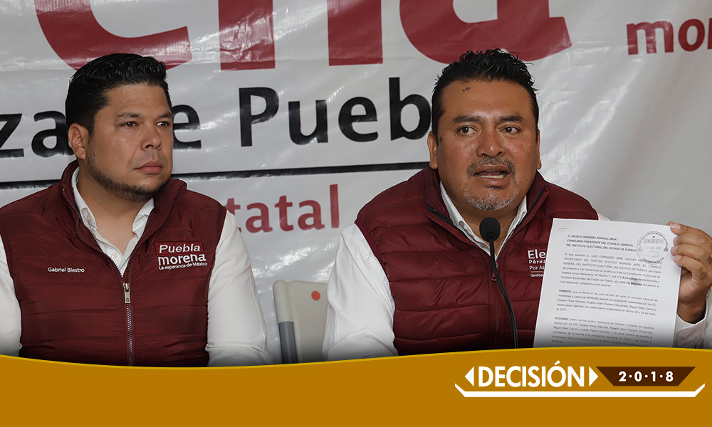 Piden al INE acelerar sustitución de candidato municipal en Atlixco