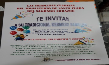 Recaudan fondos para sanar convento