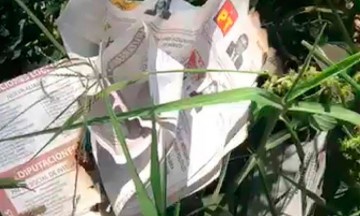 Denuncian quema de boletas en Iz&uacute;car a favor de Morena