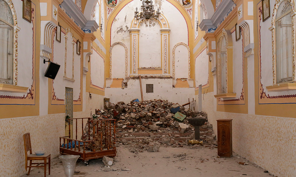 Arranca la reconstrucción de iglesias de la Mixteca a 10 meses del 19S