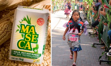 Maseca divide a participantes en la carrera de la tortilla