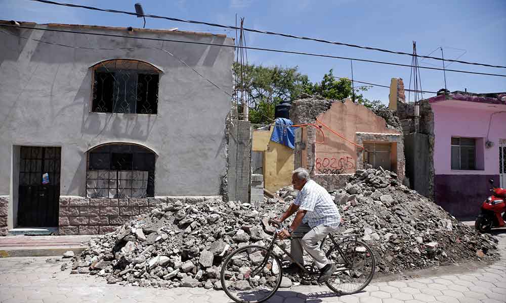 Puebla registró 500 reportes de daño tras el sismo 19-s