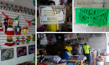 Registra un boom exportación de artesanías de papel picado