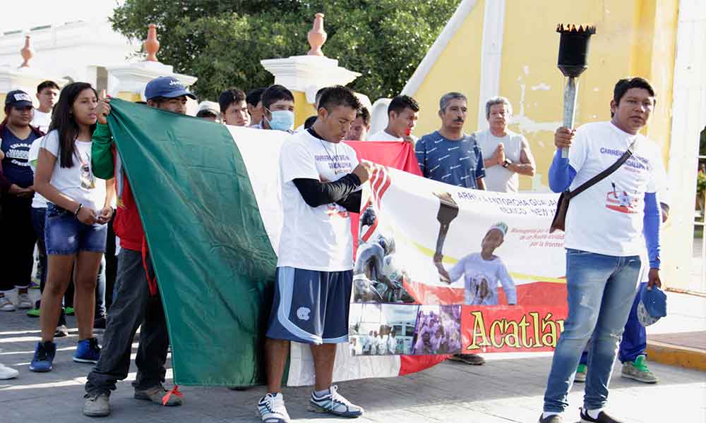 Antorcha Guadalupana pide dignidad para migrantes