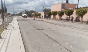 Realizan bacheo en Santiago Miahuatlán como medida de seguridad