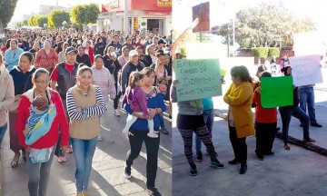 Protestan padres de primarias en Tehuacán y Yehualtepec