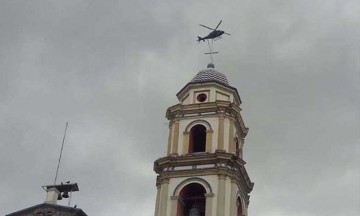 Realizan operativo de patrullaje aéreo en Tehuacán