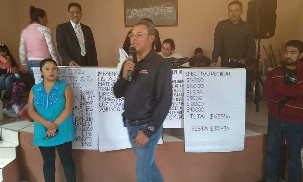 Acusan en primaria desvío de recursos