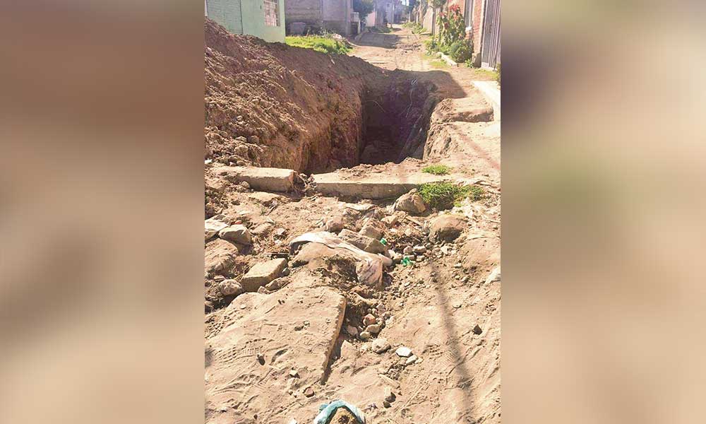 Piden al Ayuntamiento reparación de drenaje