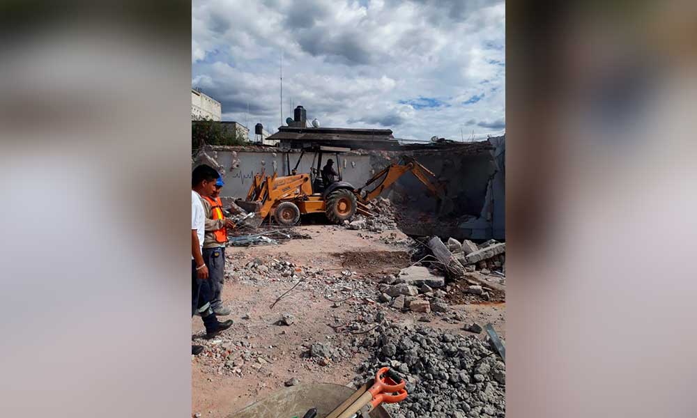 Tiran edificio de Cruz Roja dañado por 19S