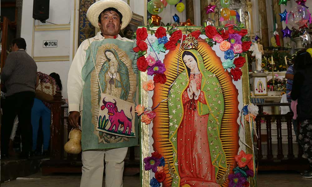 Piden por milagros a la Virgen de Guadalupe 