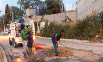 Pierden 150 litros de agua por segundo