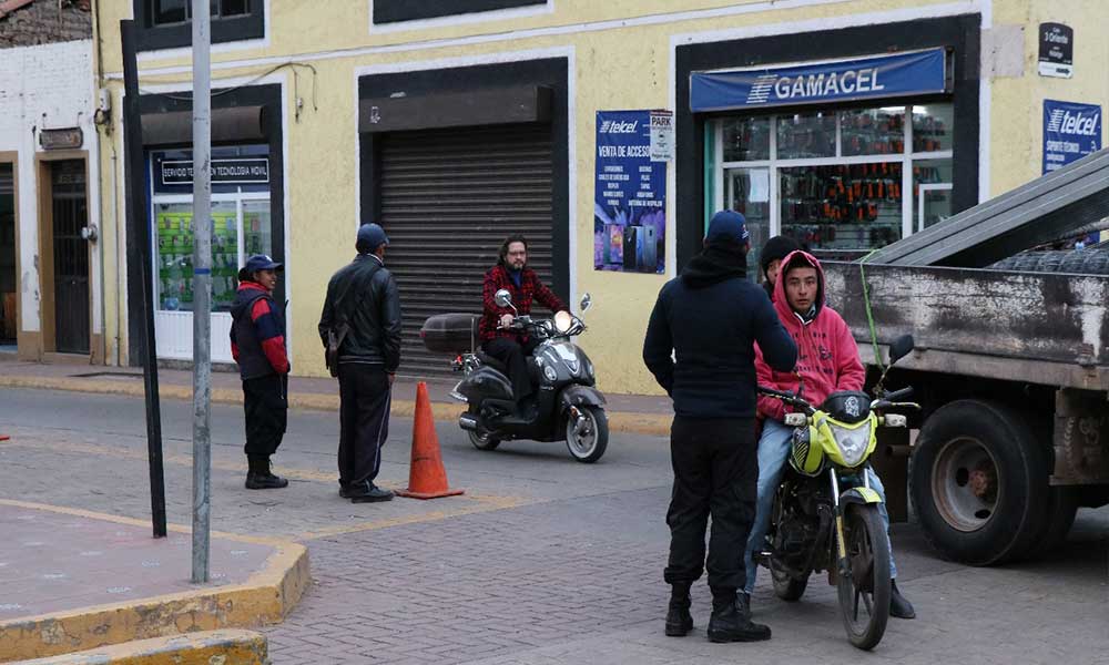 Anuncian multas a motos y coches en Chignahuapan