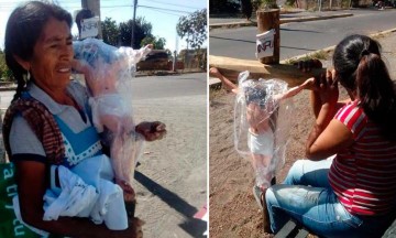 Cambian Cristos  por voto en  San Jerónimo Coyula