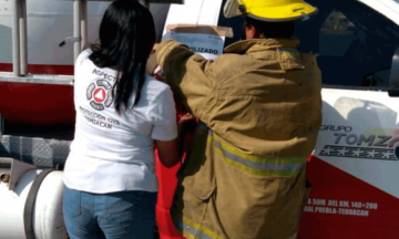 Asegura Protección Civil pipa por trasiego de gas LP