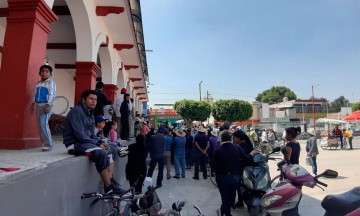 Rechazan a nuevo alcalde en Santa María Moyotzingo