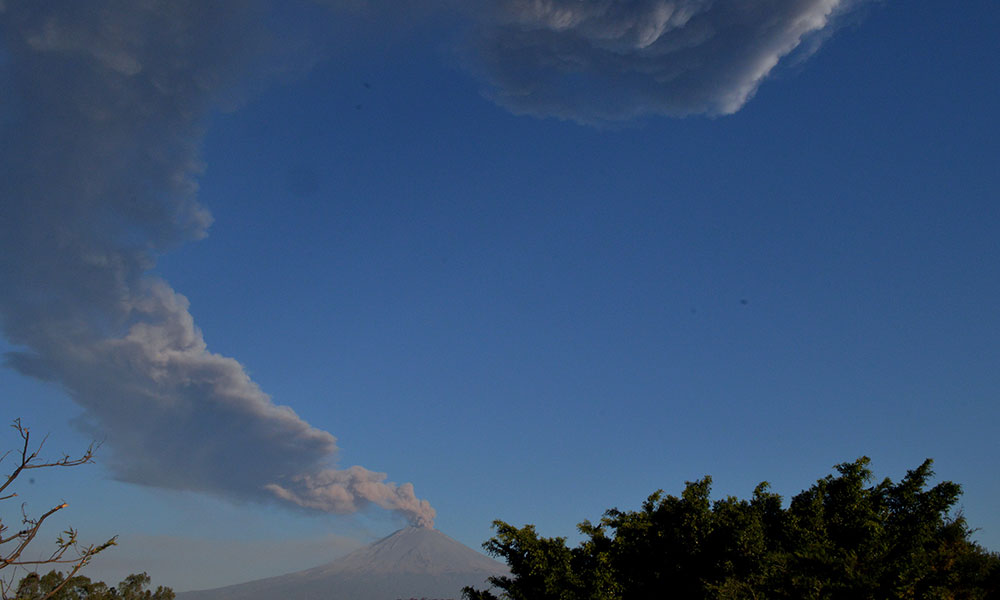 Rutas de evacuación en Atlixco son transitables ante alerta volcánica: PC