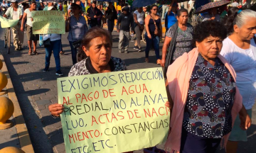 Marchan contra edil de Izúcar de Matamoros