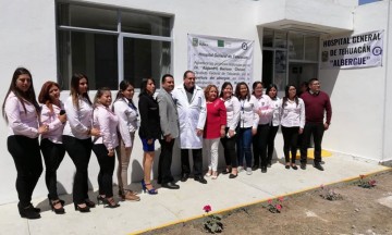 Reabren albergue en el hospital en Tehuacán 