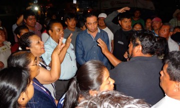 Protestan por construcción de gasolinera en Coapan, Tehuacán