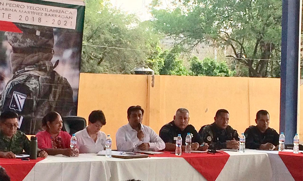 Llevan a cabo reunión ordinaria de seguridad pública intermunicipal en La Mixteca