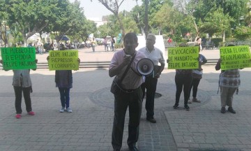 Protestan vendedoras de tortillas contra el alcalde tehuacanense