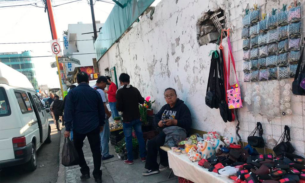 Invaden puestos las calles de Texmelucan