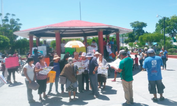 Piden mejorar servicio de agua en comunidades