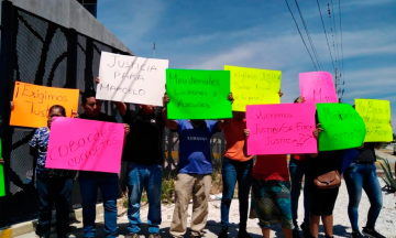 Exigen justicia  por muerte de guardia privado en Tehuacán