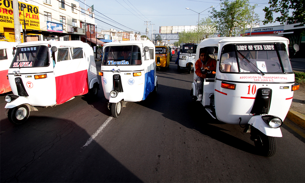 Retiro de mototaxis provoca gresca en Atempan
