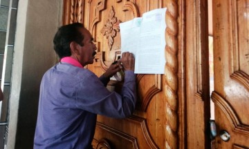 Emplazan sindicalizados a huelga al Ayuntamiento de Tehuacán por adeudo