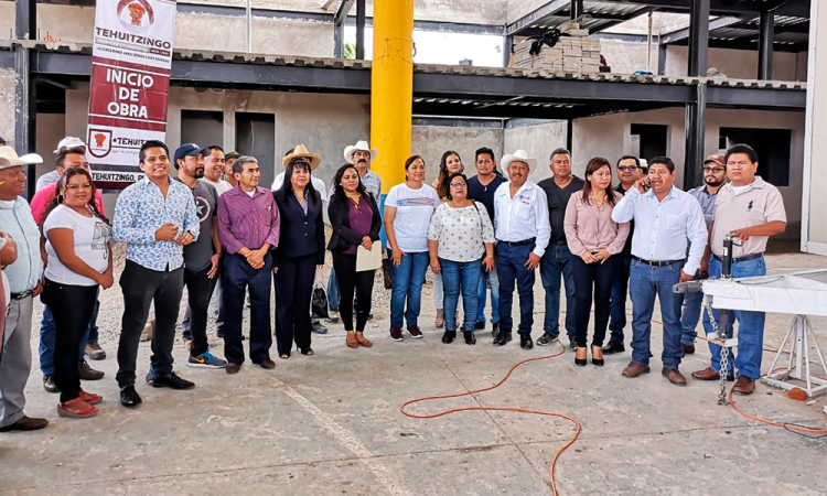 Inician la segunda etapa del Palacio Municipal de Tehuitzingo