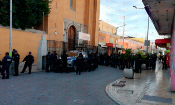 Aplican operativo en Tehuacán para evitar instalación de ambulantes