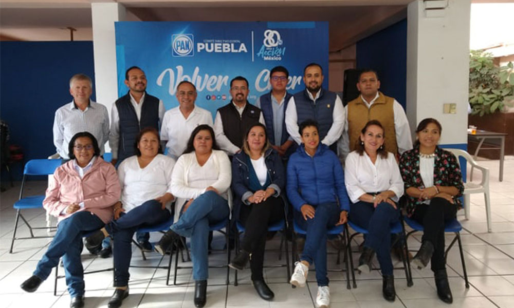 Alberto Amador González nuevo dirigente del PAN en Zacatlán