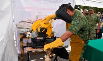 Inicia canje de armas por la paz de Acatlán 