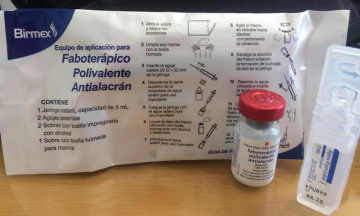 Venden suero antialacrán pirata en redes sociales en Izúcar