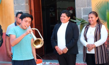 Impulsan talento musical en escuelas de San Andr&eacute;s Cholula