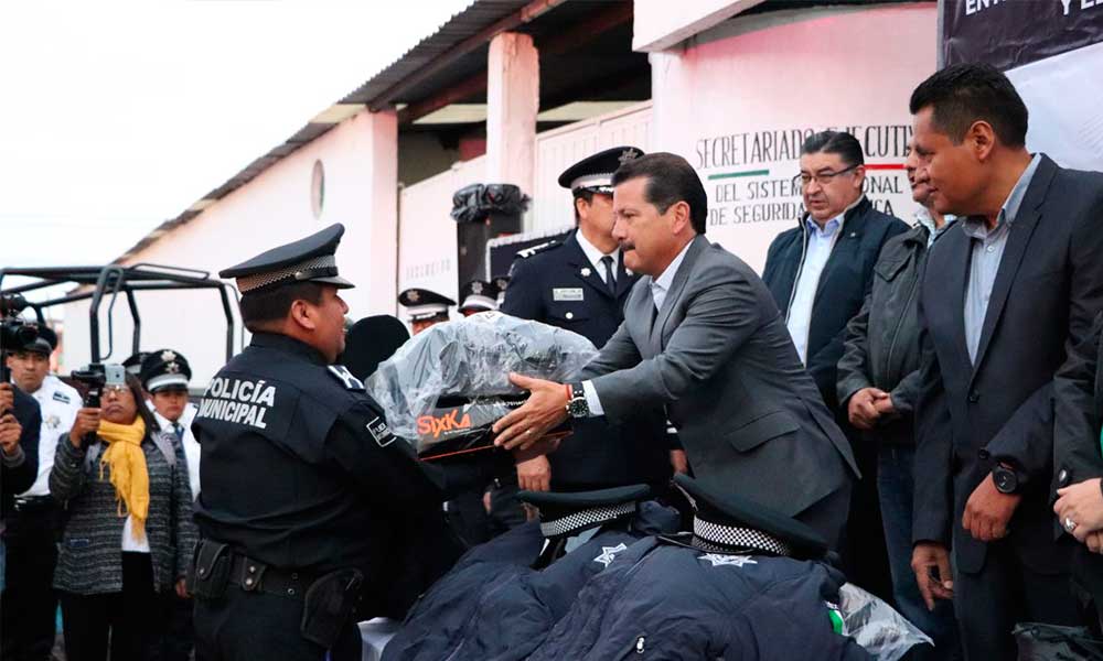 Buscan contratar otros 100 policías en San Pedro Cholula