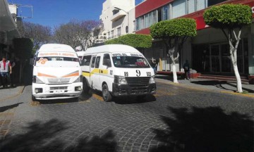Inicia transporte público a cumplir con las medidas de seguridad en Tehuacán