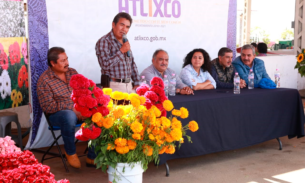 Inicia la venta de flor de cempasúchil en Atlixco