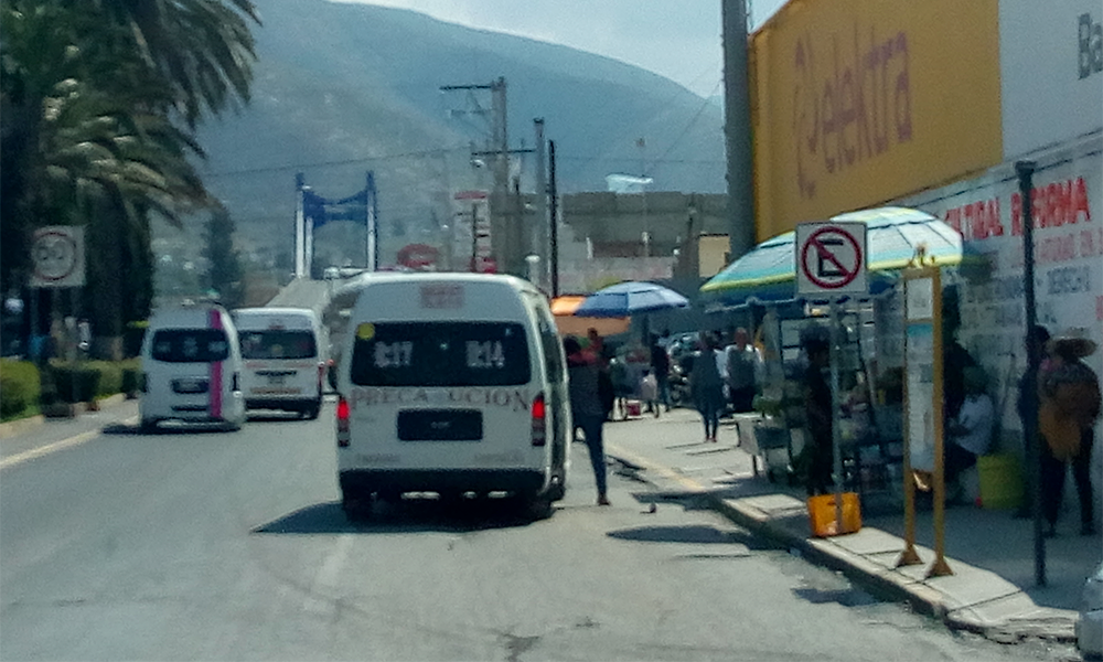 Aumentan pasaje de modo clandestino en Tecamachalco