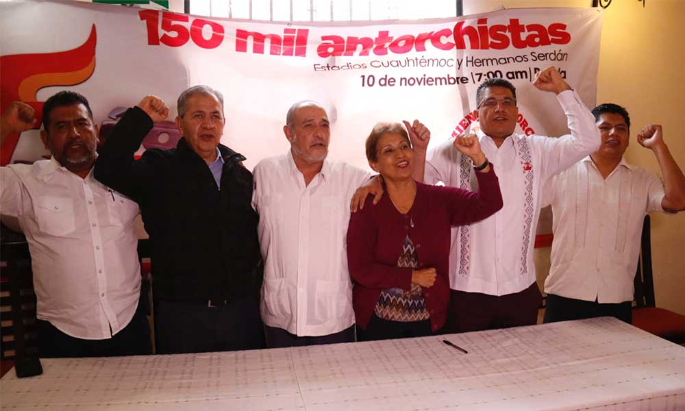 Anuncian aniversario con 150 mil antorchistas