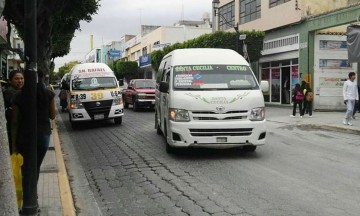 Pedirán prórroga para colocar cámaras en transporte de Tehuacán